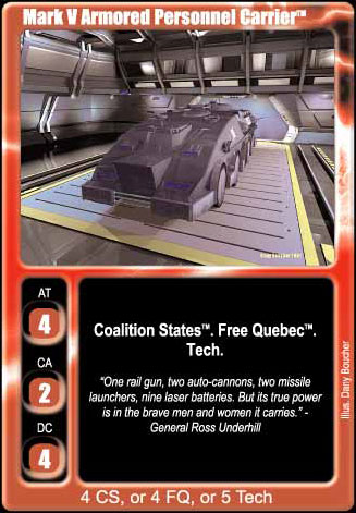 Mark V Armored Personnel Carrier